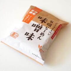有機育ち・有機らーめん(味噌味)