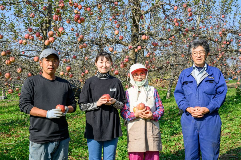 【海抜25m】 朴訥(ぼくとつ)にして高潔な無農薬の林檎“紅玉”