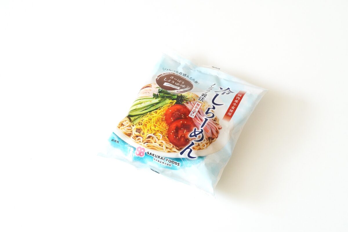 冷しらーめん・しょうゆ味