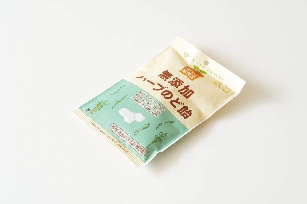 純国産 ハーブのど飴