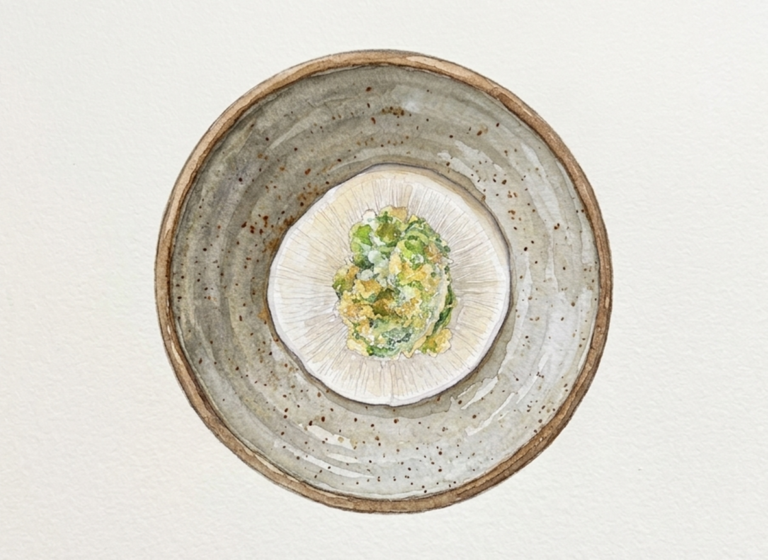 風呂吹き大根 蕗味噌